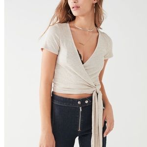 Project Social T v neck knit Bailey tee